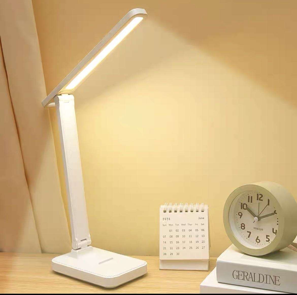 LED Warm White Light Lithium-ion Dual Mode Desk Lamp