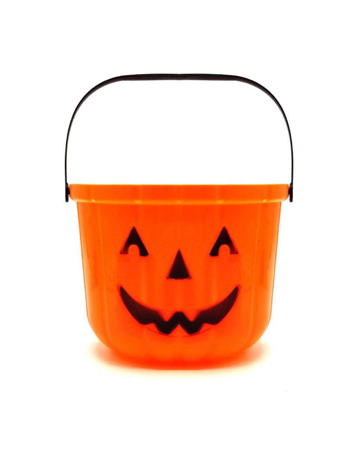 Halloween Pumpkin Bucket 27cm