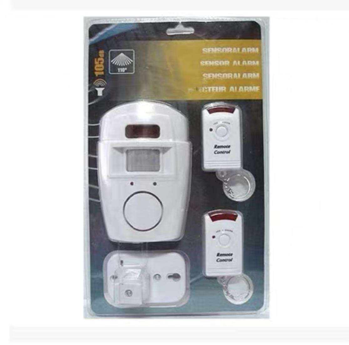 Wireless Remote Controlled  Alarm with IR Infrared Motion Se
