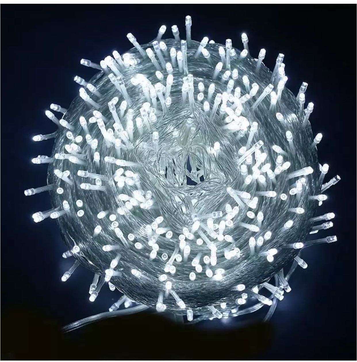 20M LED Fairy Light Christmas Light Extendables White