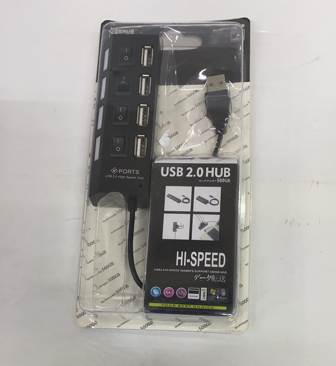 4 Port 2.0 USB Hub
