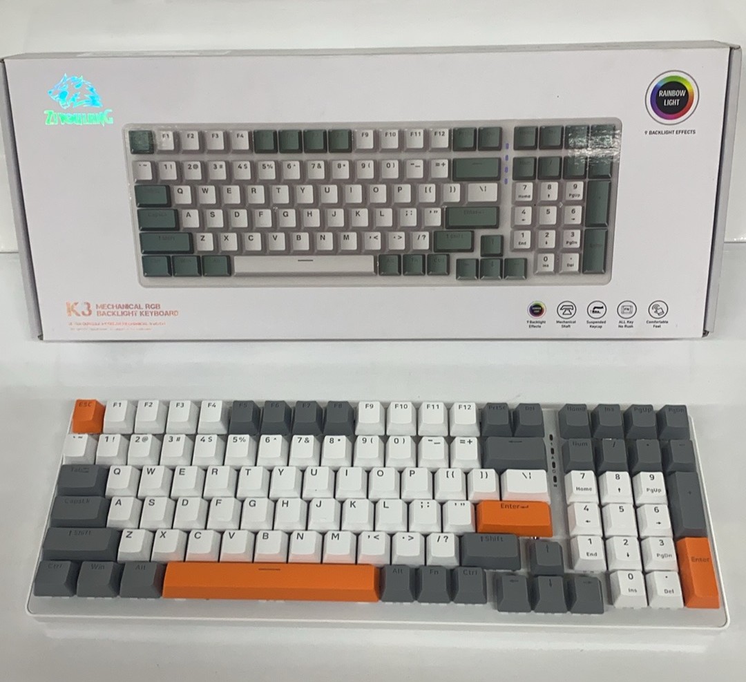 K3 Mechanical Keyboard RGB Backlights
